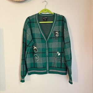 Harry Potter Slytherin Potions
Cardigan Womens Green
Preppy Academia Embroidered